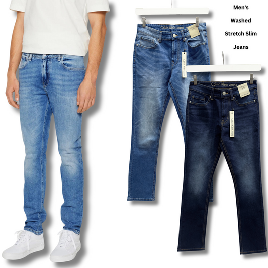 Celana Panjang Jeans Pria Slim Stretch (CK45 SLIM JEANS)