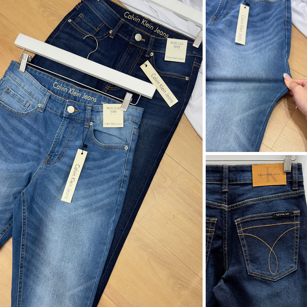 Celana Panjang Jeans Pria Slim Stretch (CK45 SLIM JEANS)