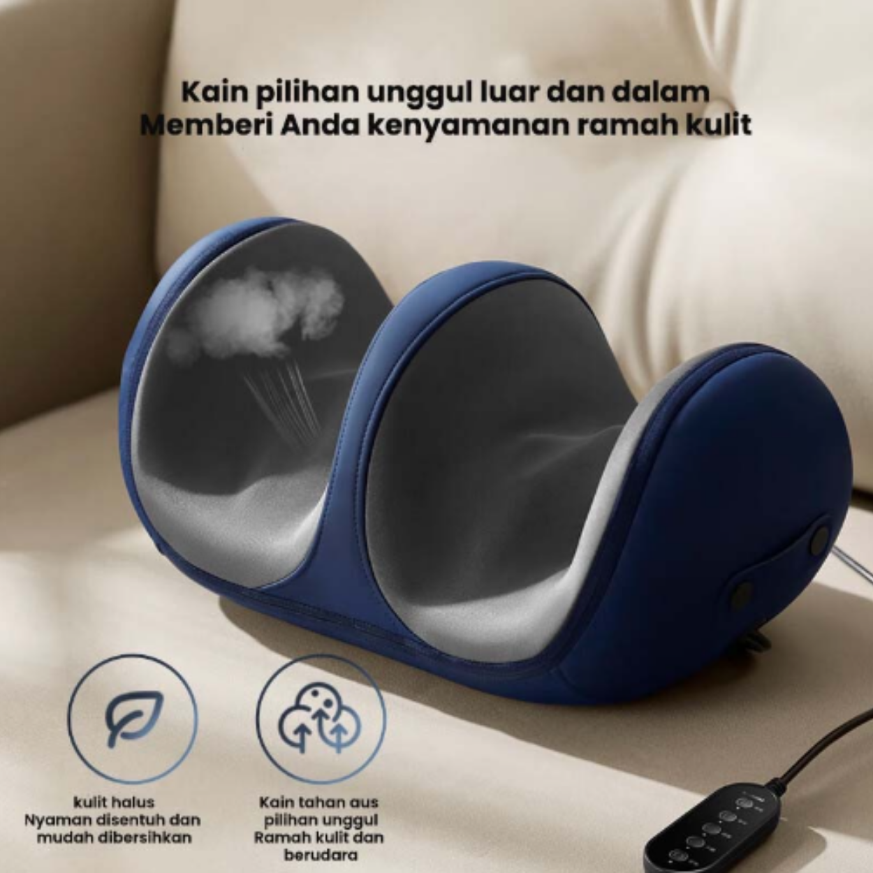 PHILIPS Massage Leg Hamstring PPM6331 Mesin Pemijat Kaki Pijat Kaki Otomatis Dengan Kompres Panas