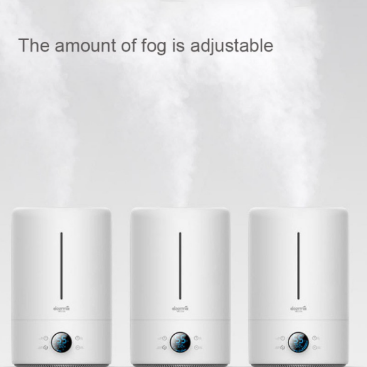 DEERMA F628S Humidifier Touch Sensor 5L UV lamp Water purification Pelembab Udara Ruangan