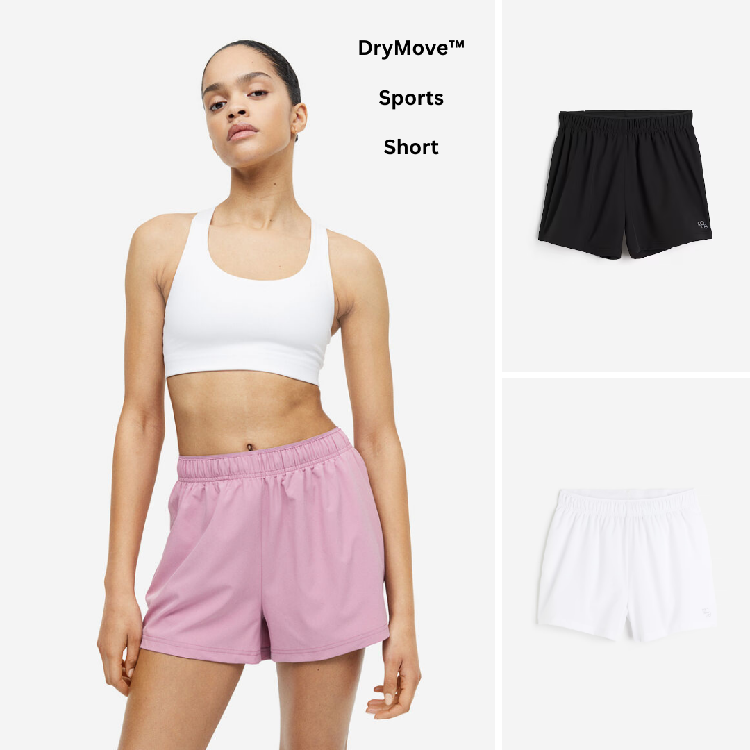 Celena Pendek Olahraga Wanita Woven Stretch (HMP550 WMN DRYMOVE SHORT)