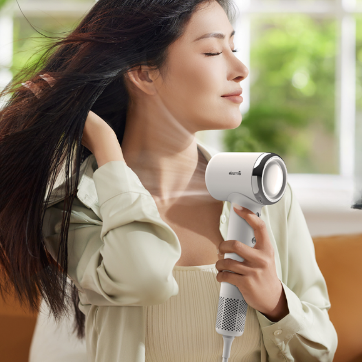 DEERMA Hair Dryer CF50 Pengering Rambut High Speed Haircare Hot Wind Lonik 1400W