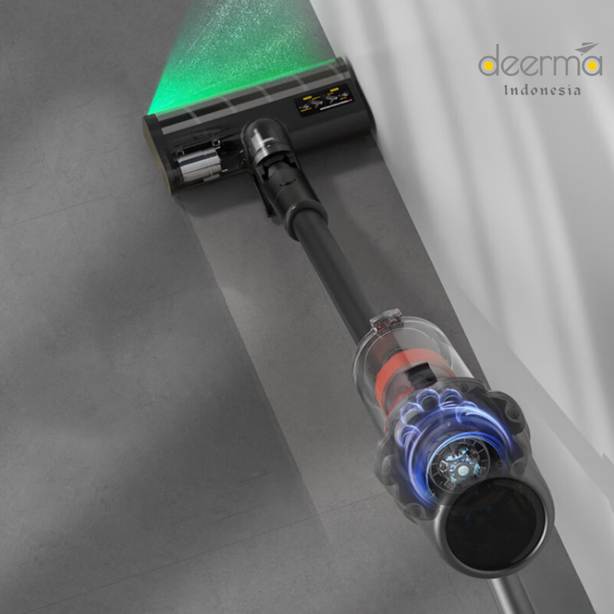 DEERMA Vacuum Cleaner Wireless T30W Penyedot Debu 23Kpa Tanpa Kabel Cordless Vakum Anti debu Daya Hisap Kuat