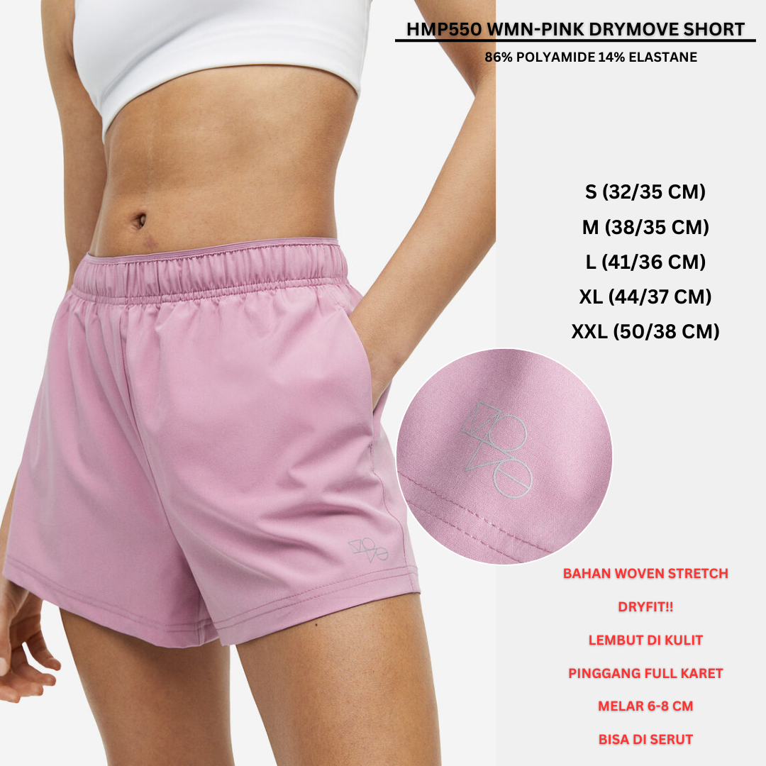 Celena Pendek Olahraga Wanita Woven Stretch (HMP550 WMN DRYMOVE SHORT)