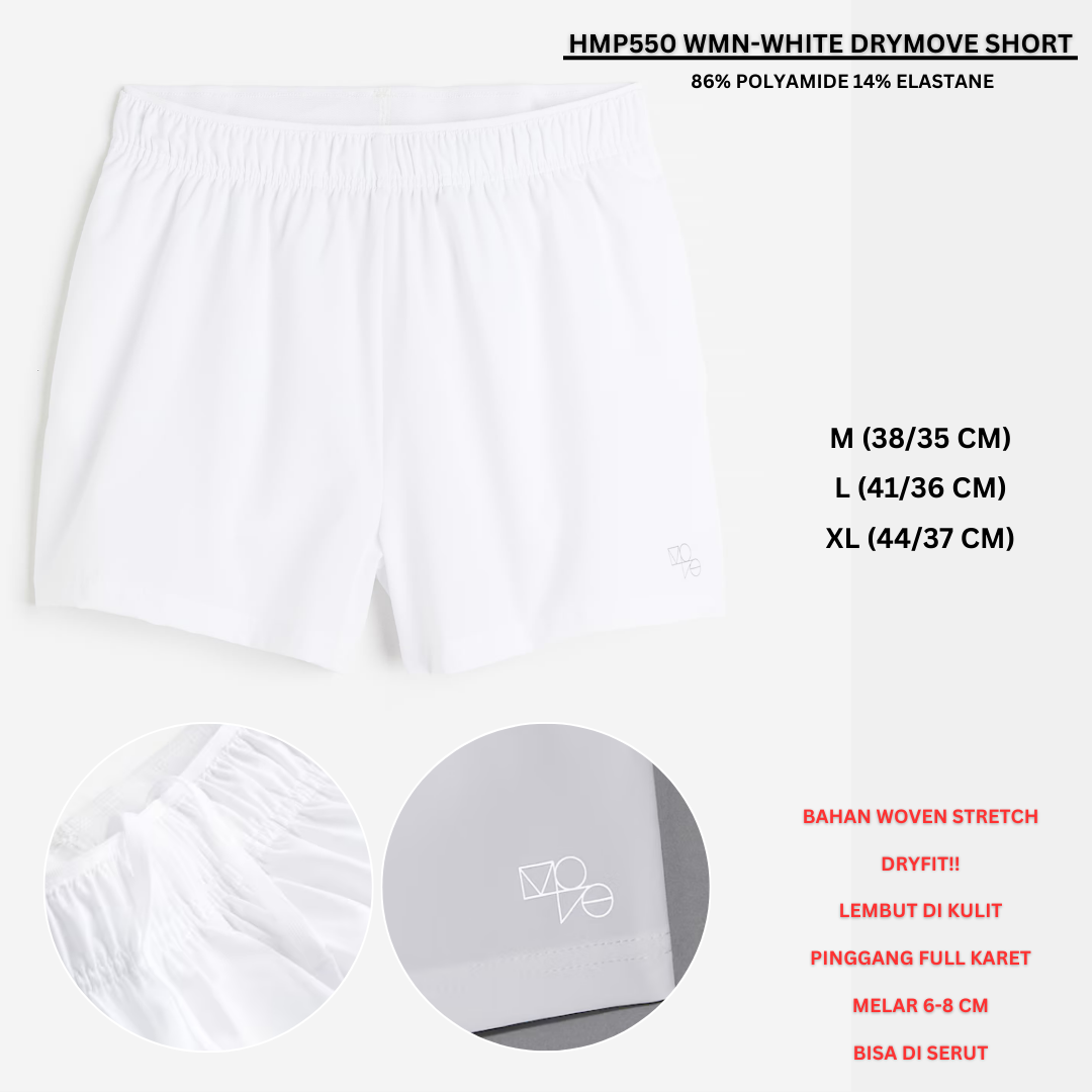 Celena Pendek Olahraga Wanita Woven Stretch (HMP550 WMN DRYMOVE SHORT)