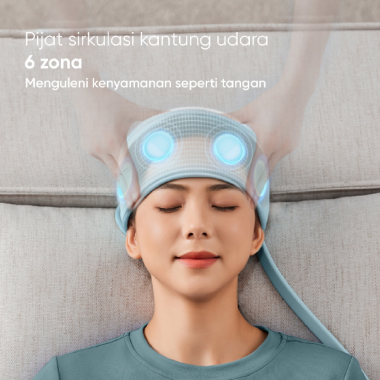 PHILIPS PPM1321 Head Massage Alat Therapy Relaxing Head Massage Dengan Hot Compress Pressure