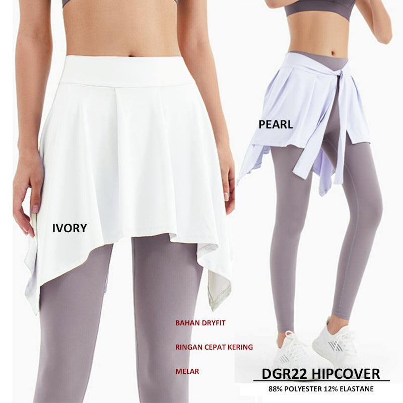 Hip Cover Rok Yoga Penutup Pinggul Tali Panjang (DGR22 HIPCOVER)