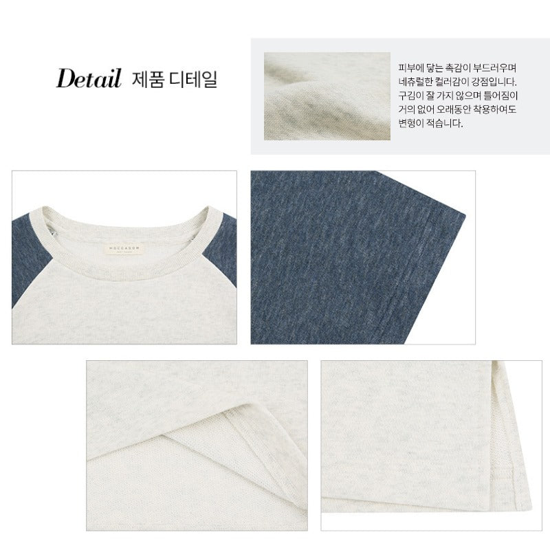 Sweater Wanita Lengan Pendek Soft Terry (MCM04 RGL SWEATSHIRT)
