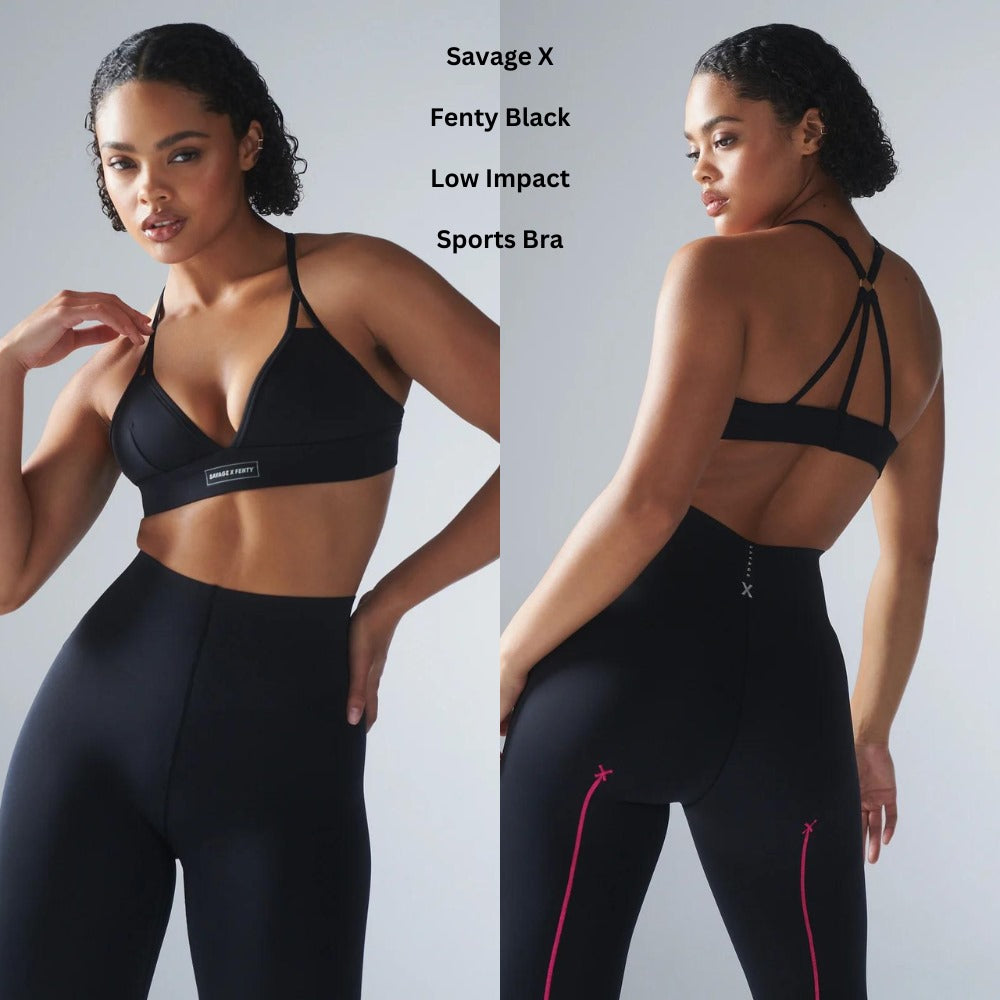 Pakain Olahraga Sport Bra Wanita (SVG01 SPOLIGHT BLACK BRA)