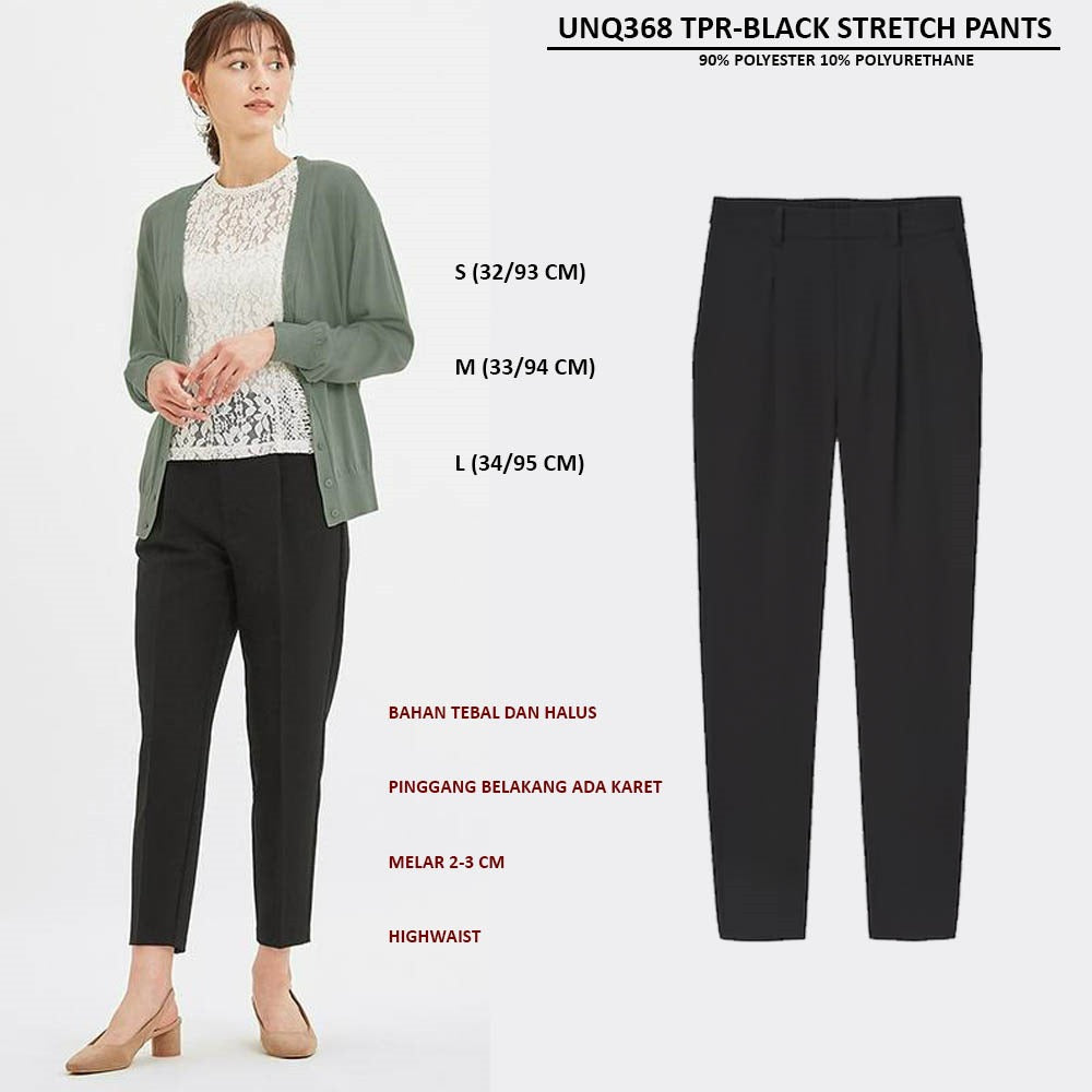 Celana Panjang Wanita Highwaist (UNQ368 TAPERED PANTS)