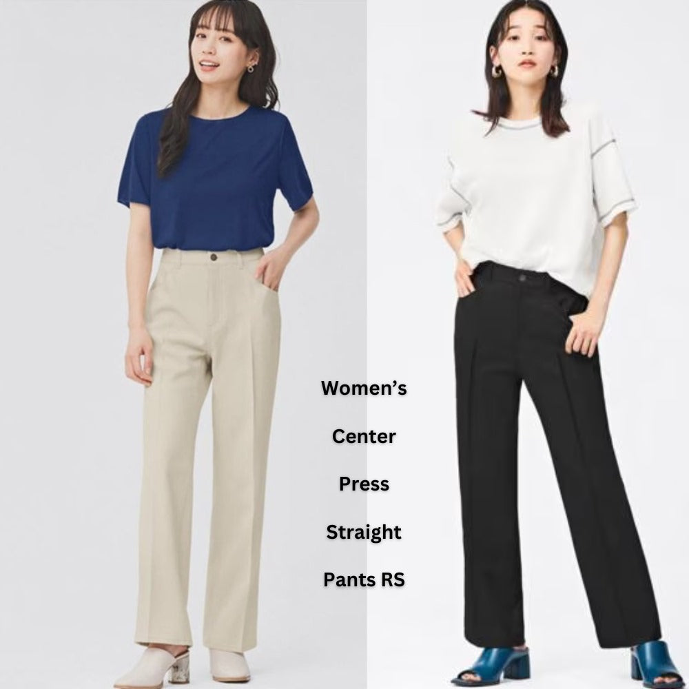 Celana Panjang Wanita Straight Highrise (UNQ372 RS STRAIGHT PANTS)