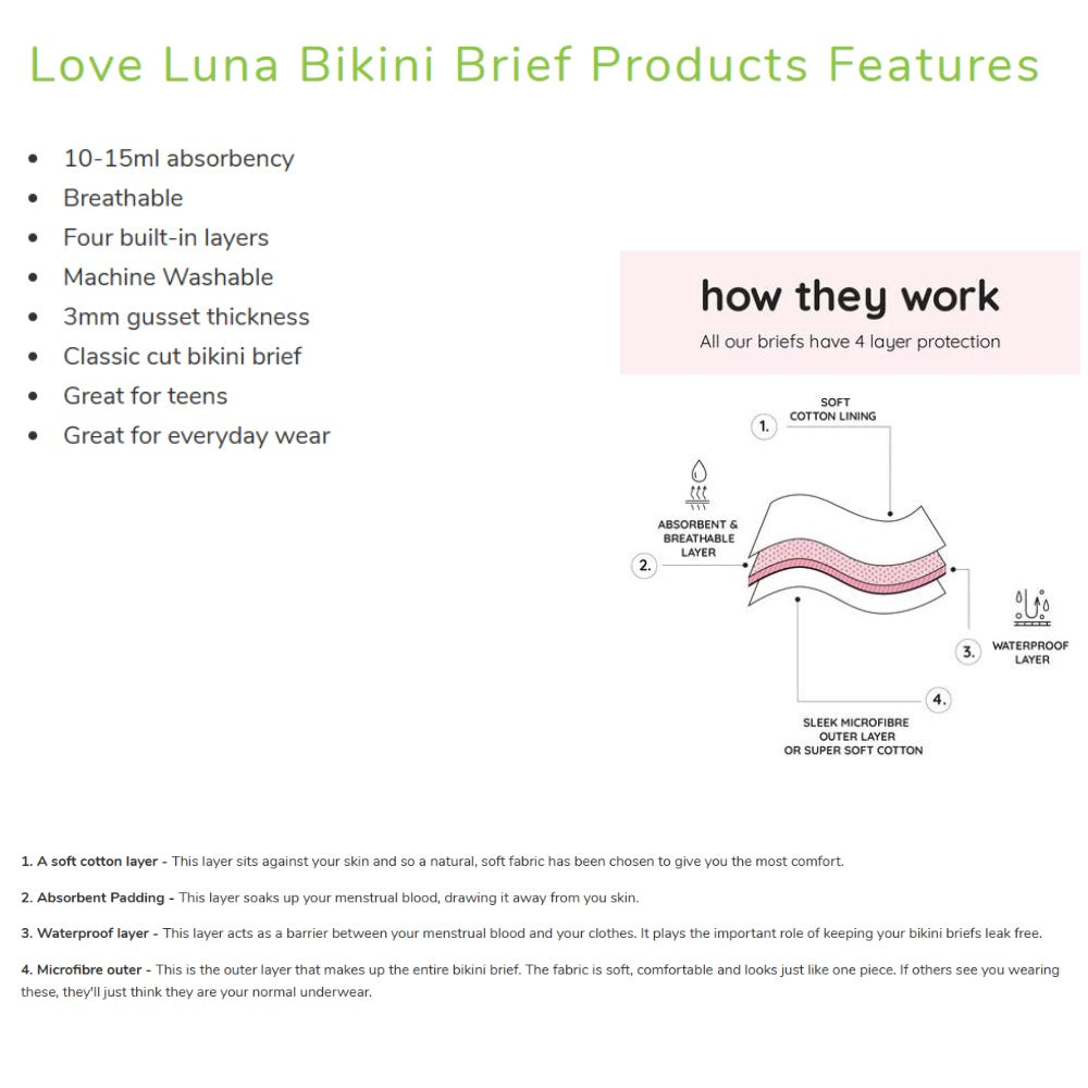 Celana Dalam Wanita (LLN01 PERIOD BIKINI)