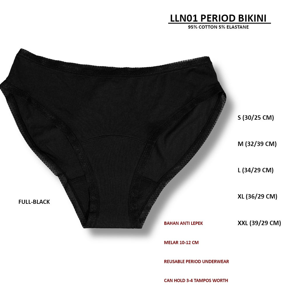 Celana Dalam Wanita (LLN01 PERIOD BIKINI)