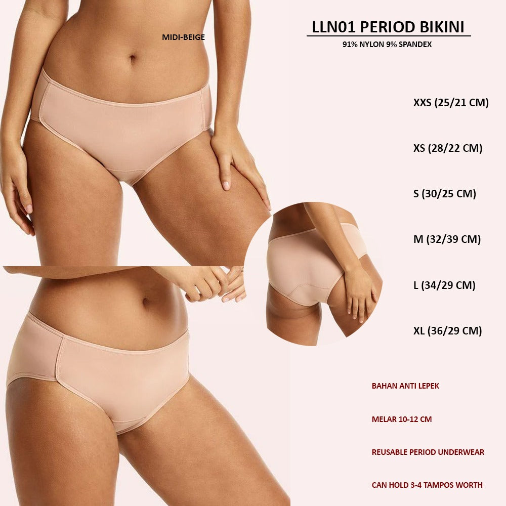 Celana Dalam Wanita (LLN01 PERIOD BIKINI)