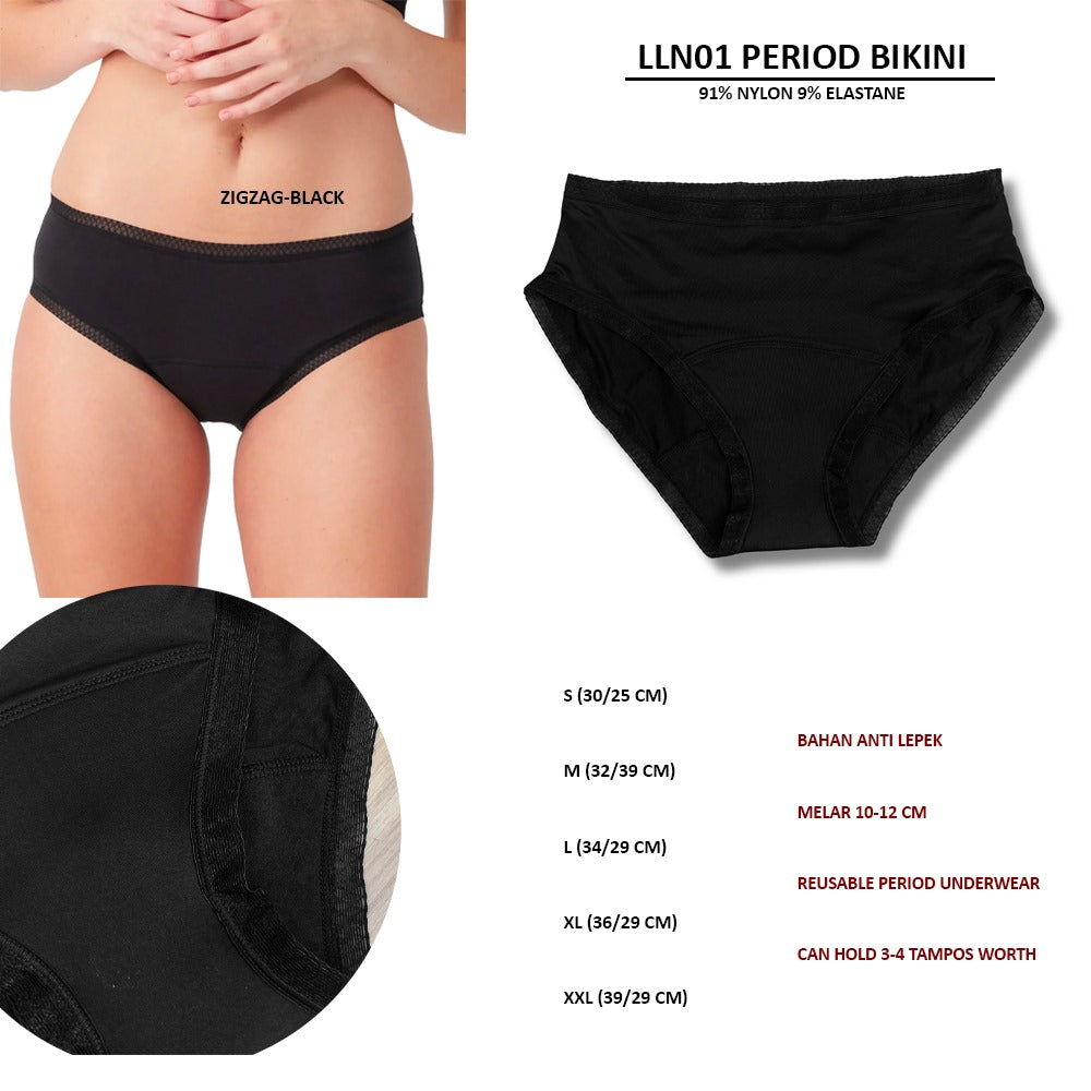 Celana Dalam Wanita (LLN01 PERIOD BIKINI)