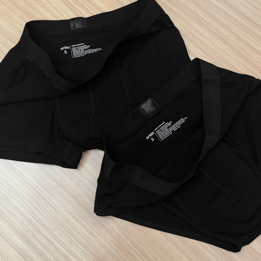 Celana Dalam Pria Cotton (ANK88 SINGLE BLACK)