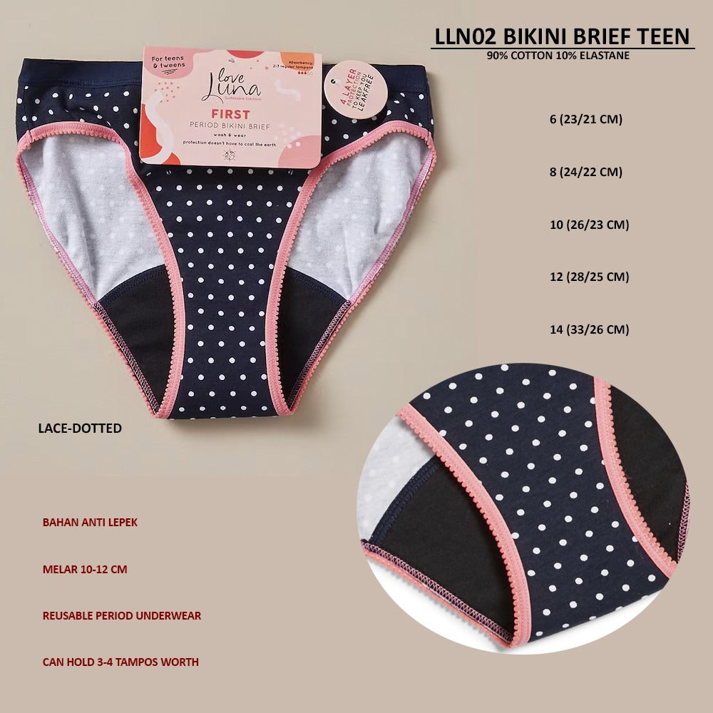 Celana Dalam Wanita (LLN02 BIKINI BRIEF TEEN)
