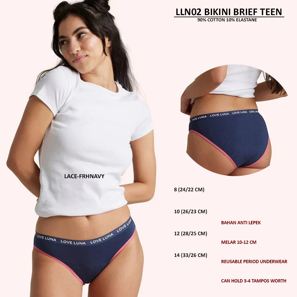 Celana Dalam Wanita (LLN02 BIKINI BRIEF TEEN)