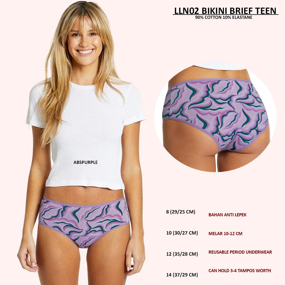 Celana Dalam Period Wanita (LLN03 BIKINI BRIEF TEEN)