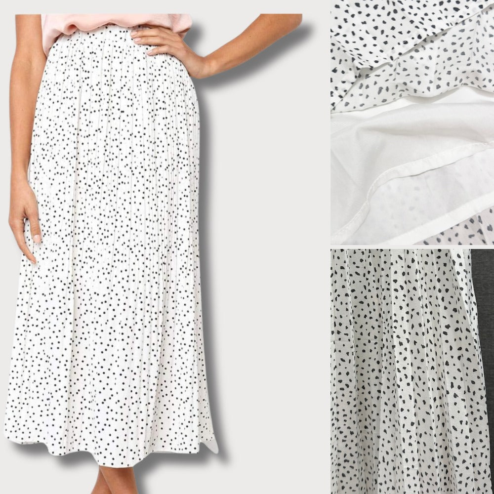 Rok Panjang Rampel Wanita (AND09 ALINE/PLISKET SKIRT)
