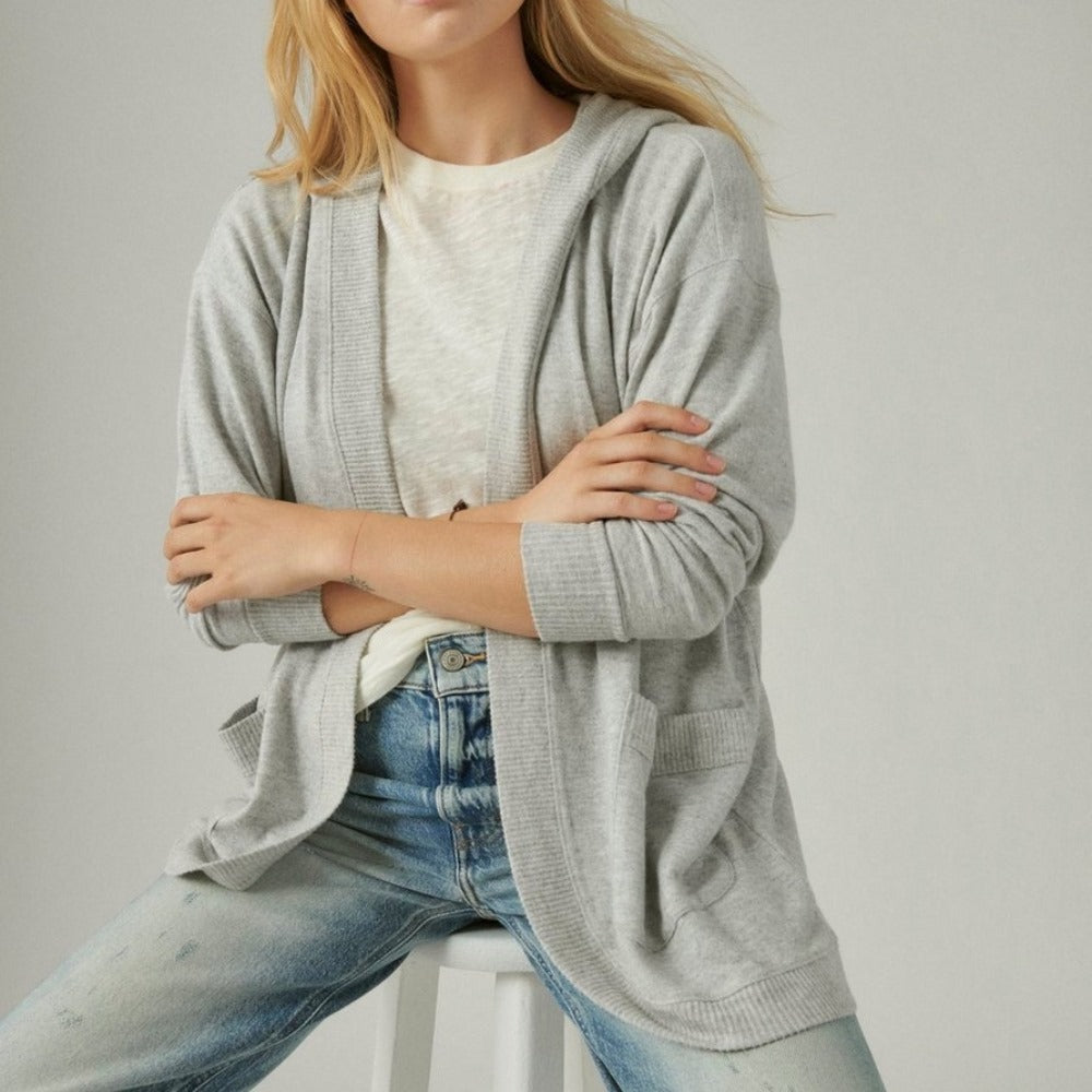 Cardigan Wanita Lengan Panjang (LB03 CLOUD JERSEY CARDI)