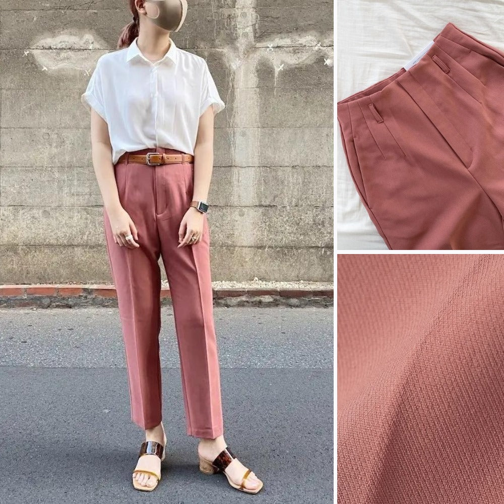 Celana Panjang Wanita Highwaist (UNQ385 ZE-GUAVA TAPERED PANTS)
