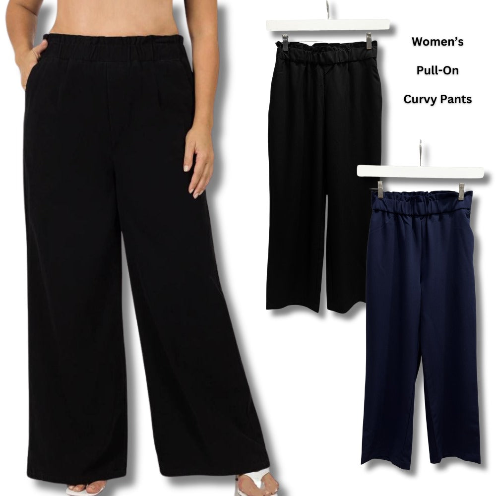 Celana Panjang Kulot Wanita Highwaist (WORTH37 HWAIST PULLON PANT)
