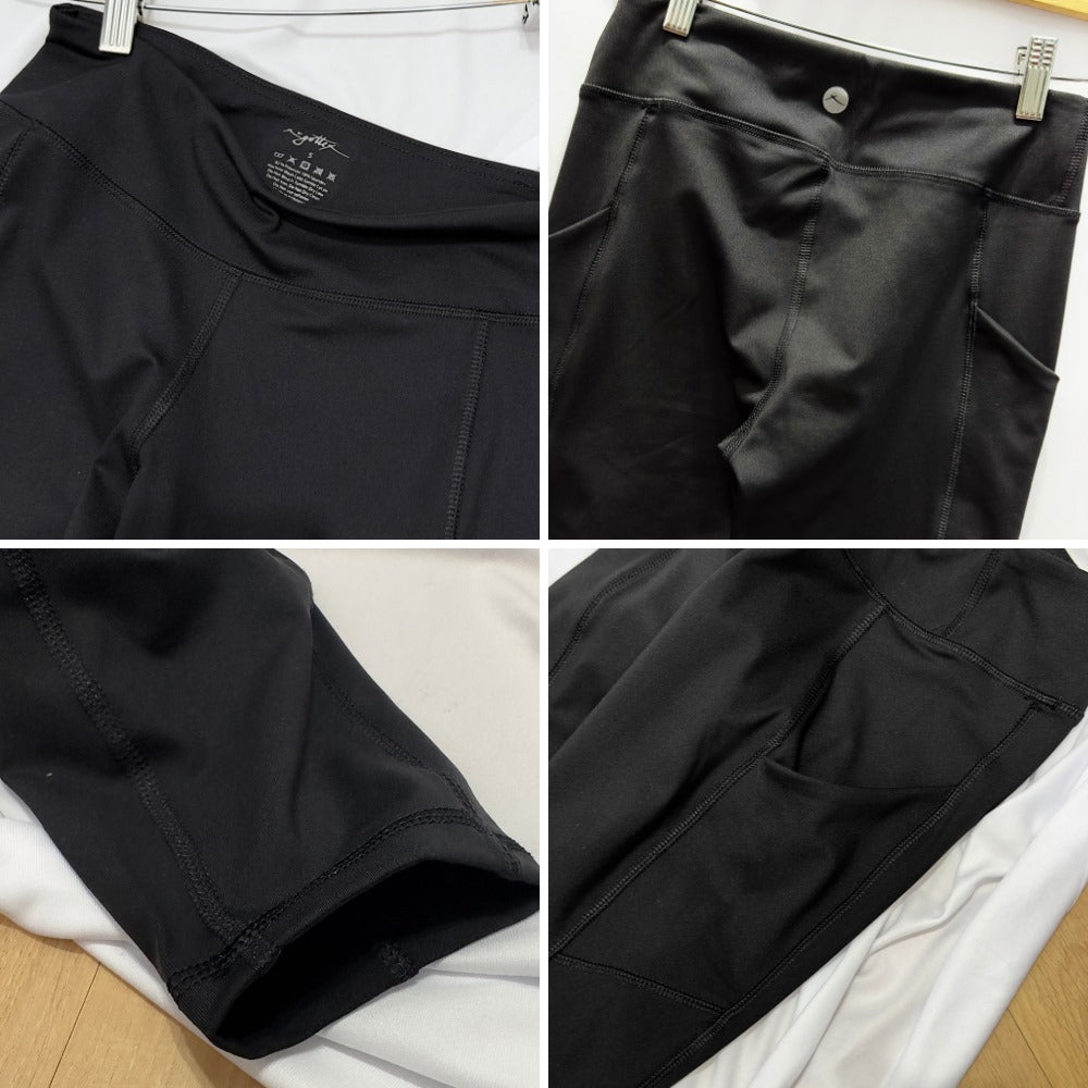 Celana Olahraga Wanita Legging Sport/Gym/Running Wanita (GTX22 SIDE-BLACK LEGGING)