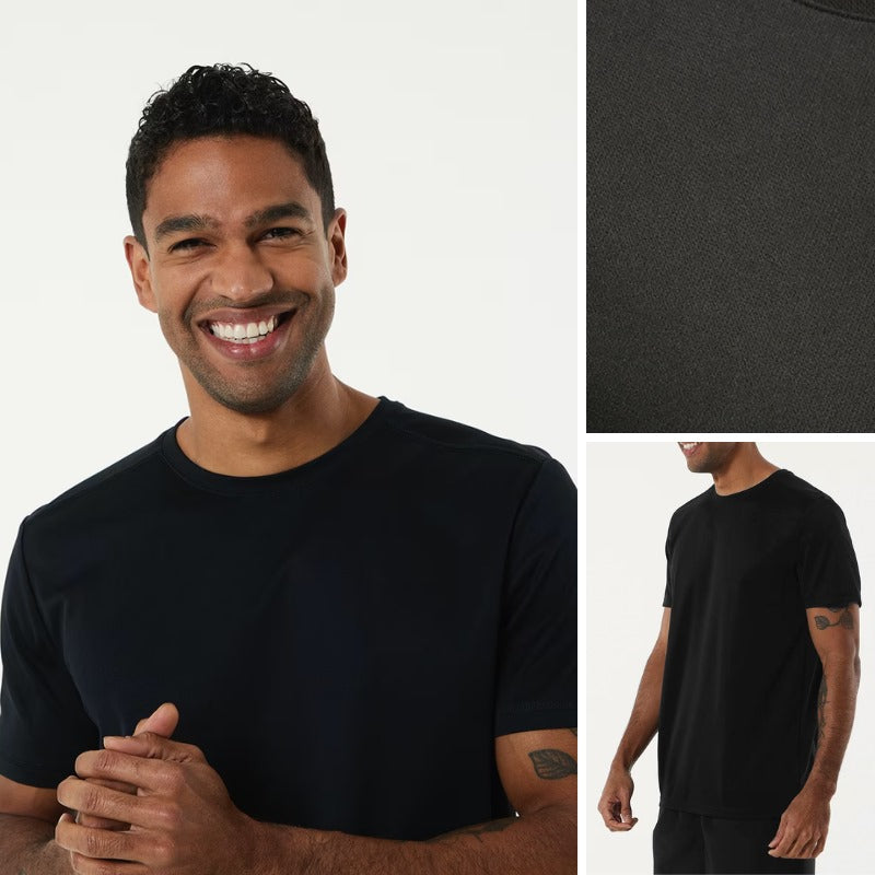 Atasan Kaos Olahraga Pria Lengan Pendek (ANK89 ACTIVEMESH TOP)