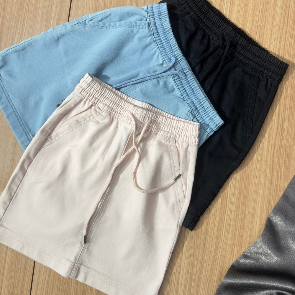 Rok Span Pendek Wanita Highwaist Stretch Denim (ANK90 DENIM SKIRT)