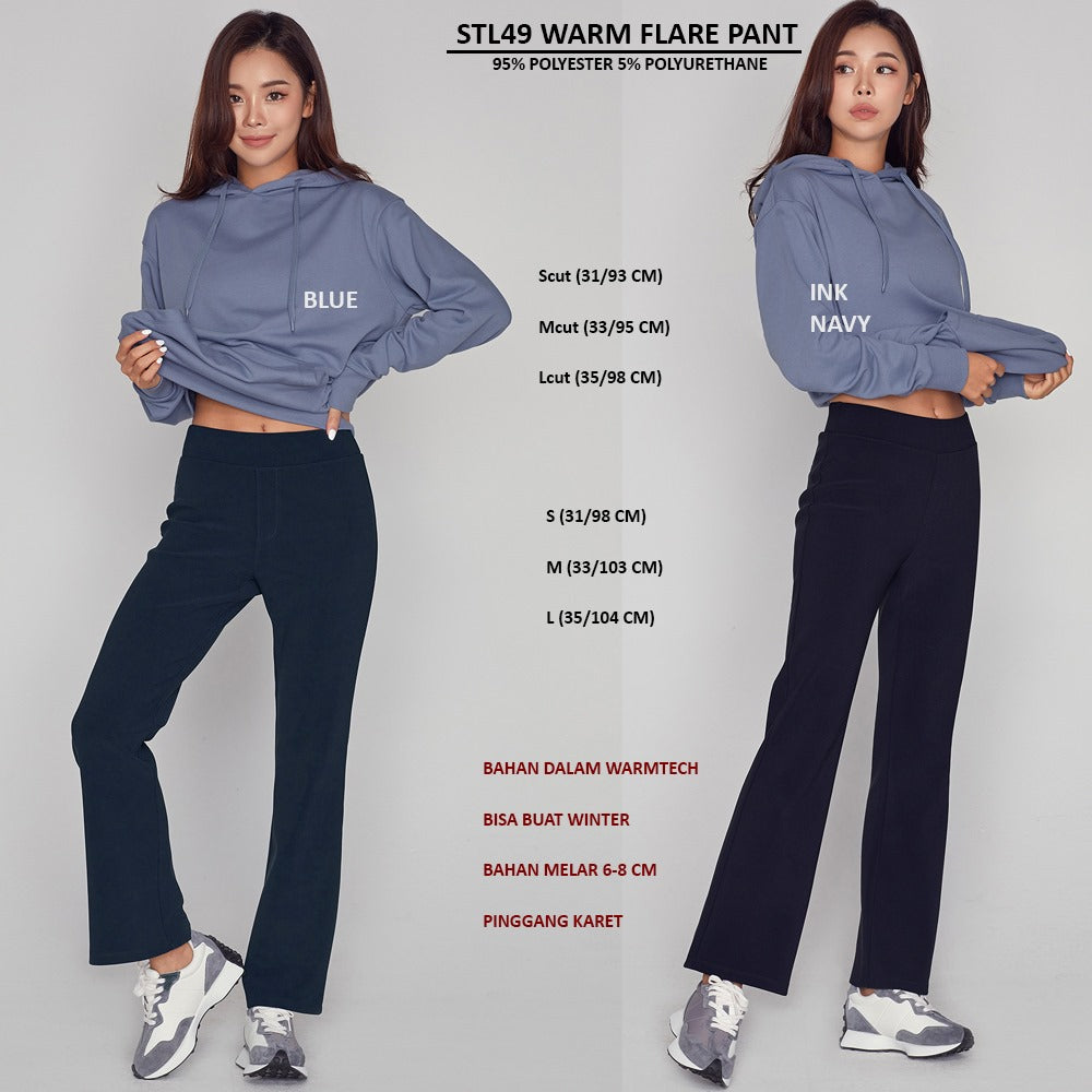Celana Panjang Wanita Warmtech (STL49 WARM FLARE PANT)