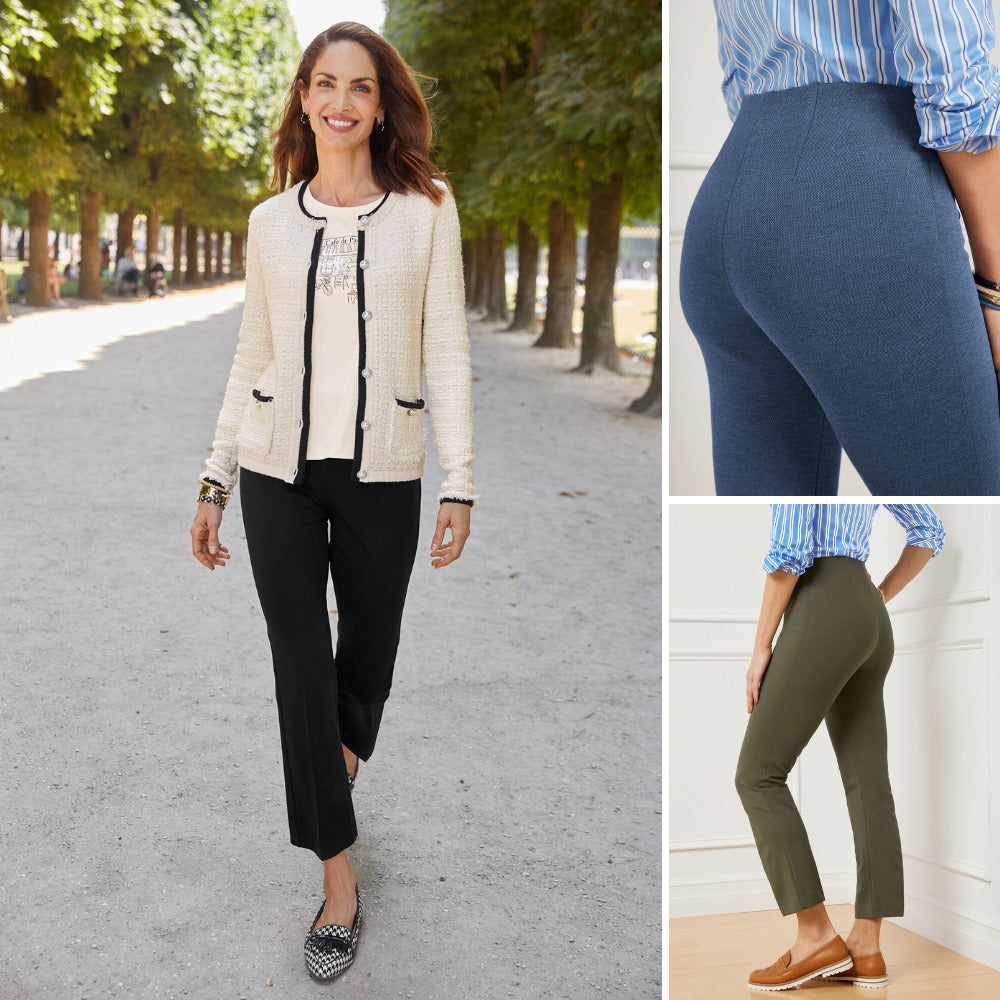 Celana Panjang Wanita Bahan Stretch Jegging (TALB21 MONTAUK DENIMBLUE PANTS)