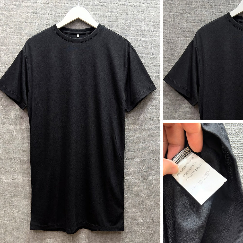 Dress Mini Casual Lengan Pendek (PNK01 RELAX BLACK DR)
