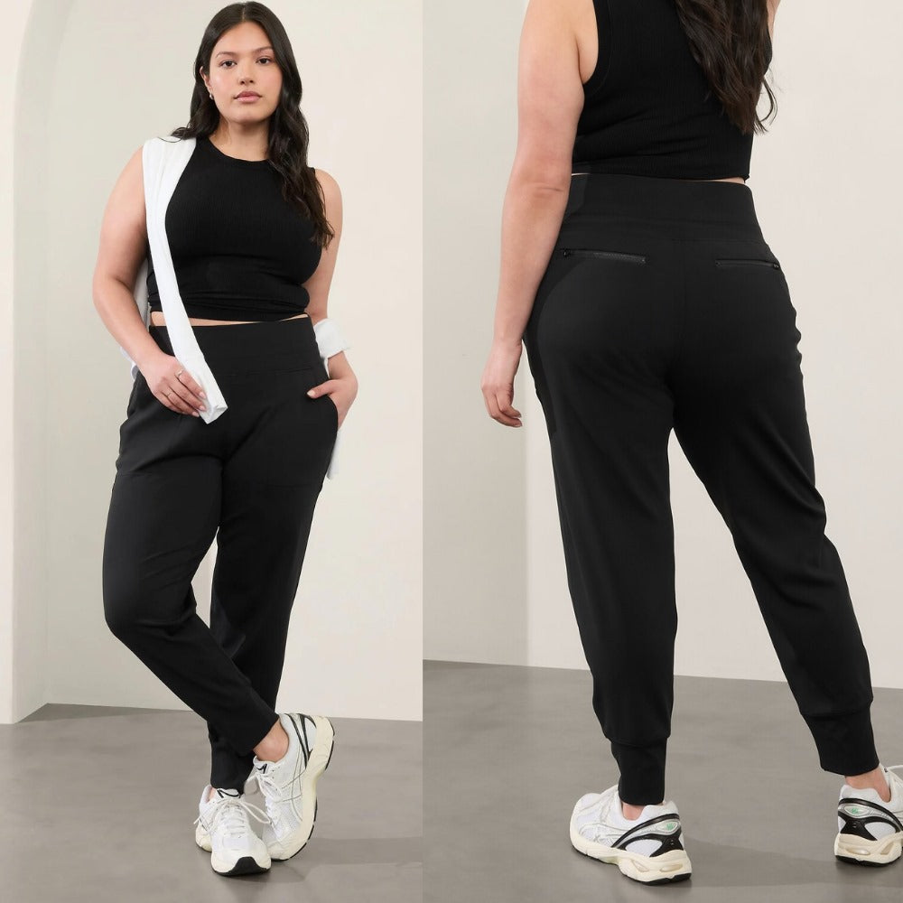 Celana Panjang Jogger Wanita Stretch (ATHL22 VENICE HRISE JOG)