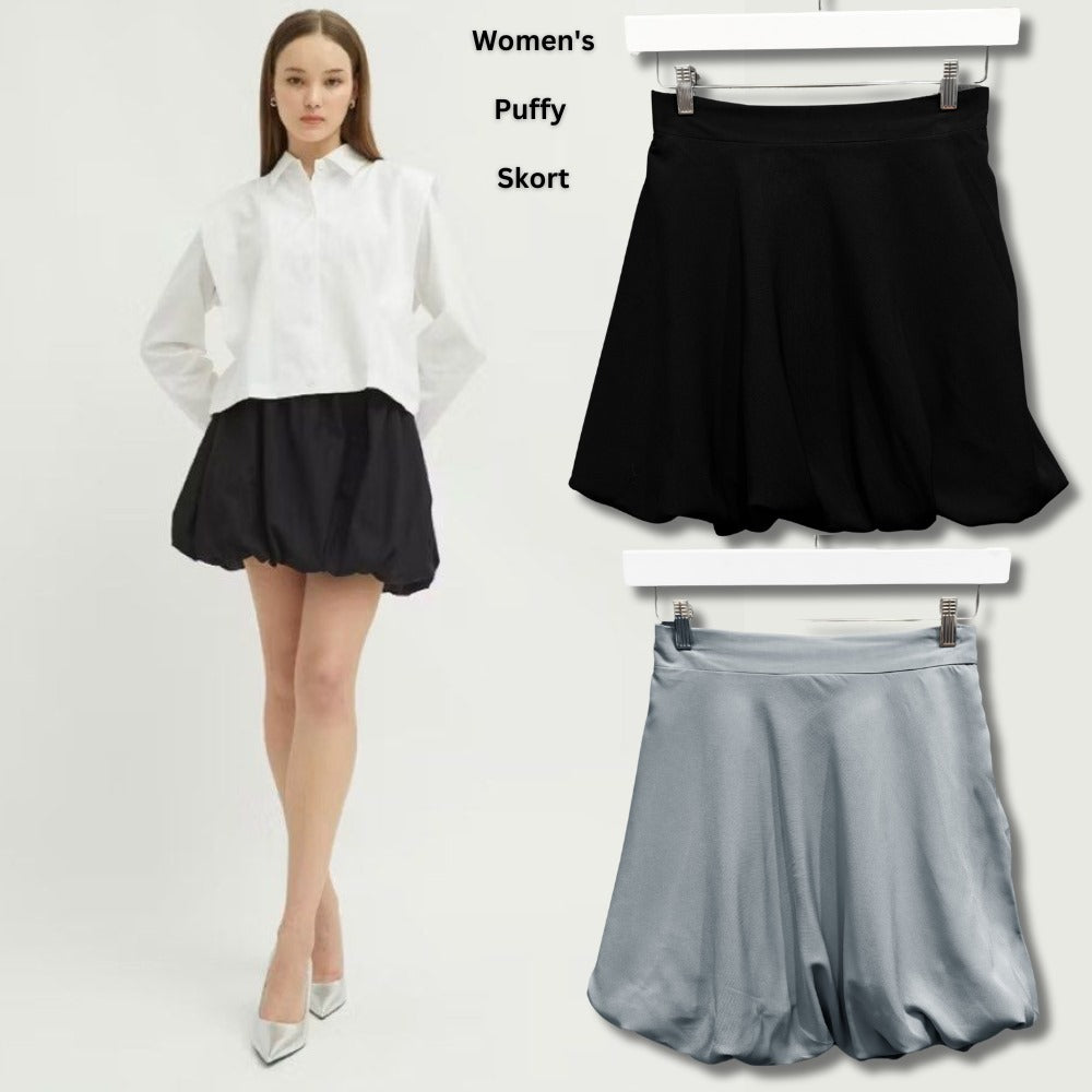 Rok Mini Wanita Highrise (UNQ405 SKORT PUFF)