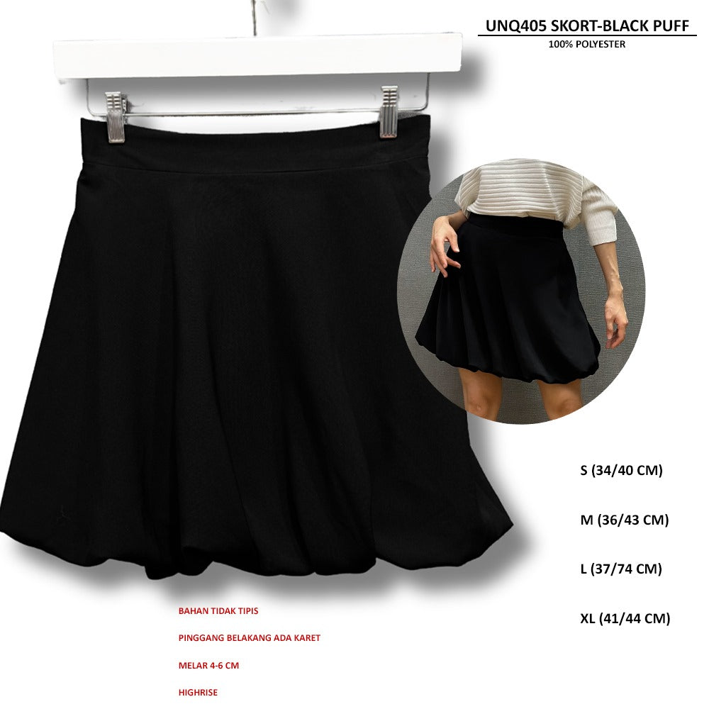 Rok Mini Wanita Highrise (UNQ405 SKORT PUFF)