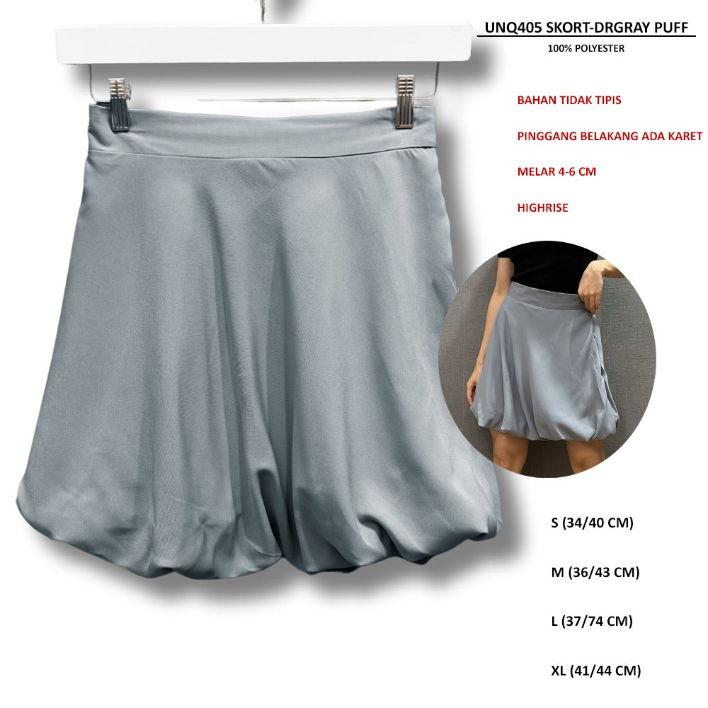 Rok Mini Wanita Highrise (UNQ405 SKORT PUFF)