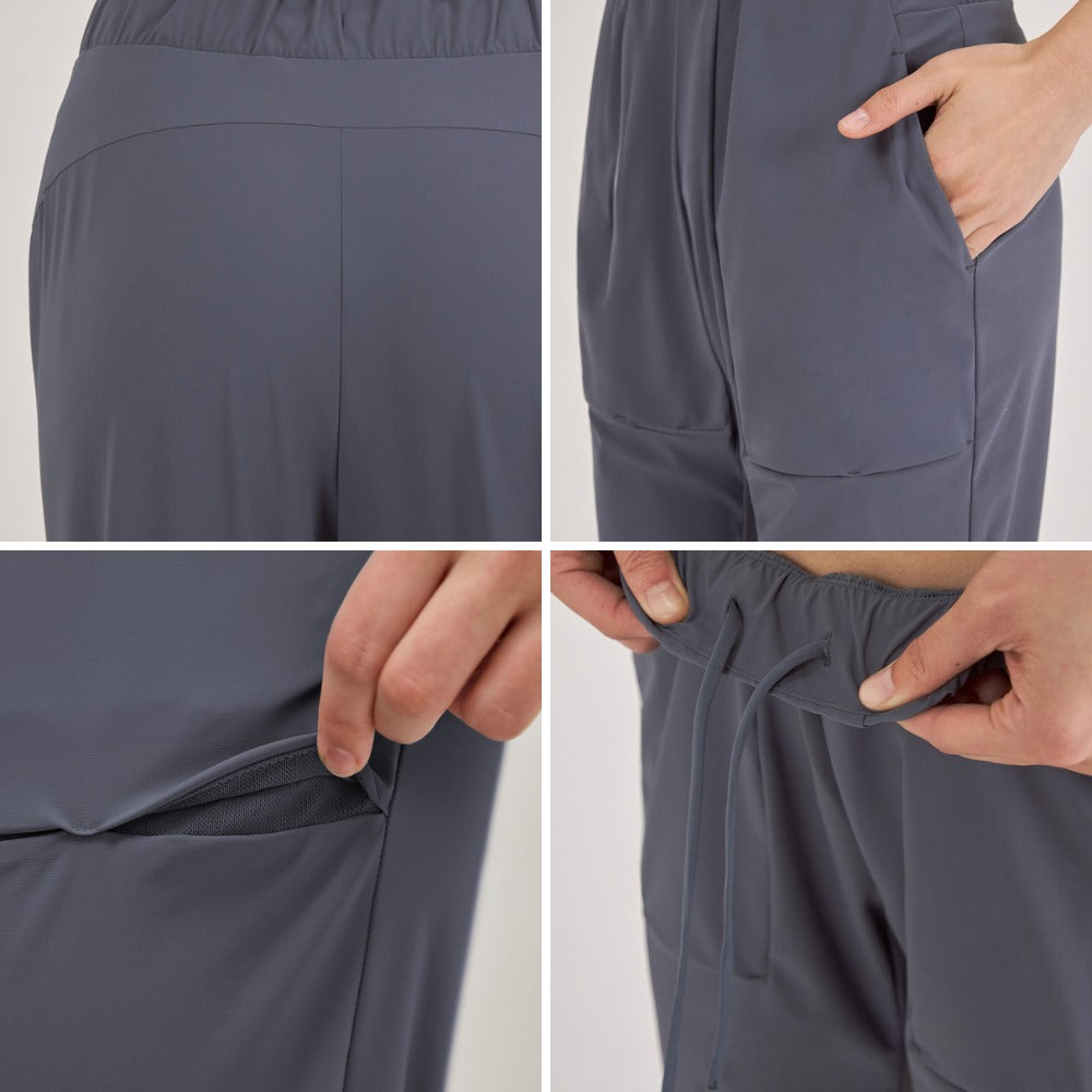 Celana Panjang Jogger Wanita Woven Stretch (ADR07 ICE MOUSSE JOGGER)