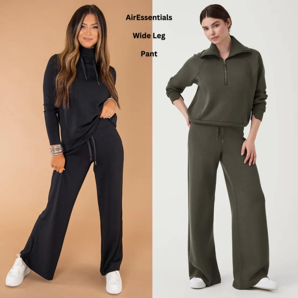 Celana Panjang Wanita Highrise (SPD01 AIRESSENTIAL WIDELEG)