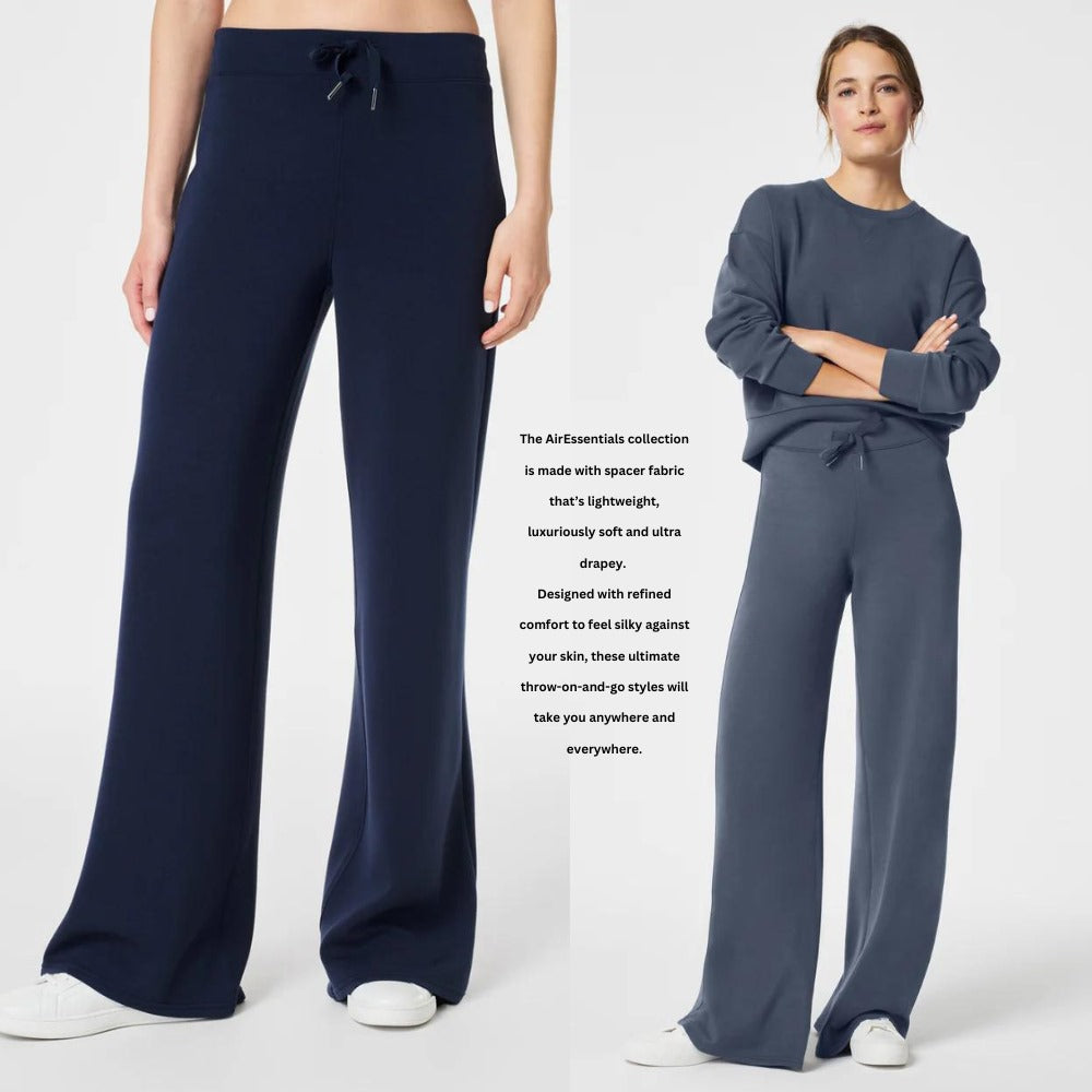 Celana Panjang Wanita Highrise (SPD01 AIRESSENTIAL WIDELEG)