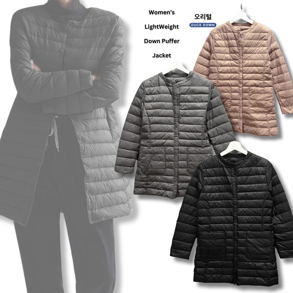 Jaket Wanita Windproof & Waterproof (KCL01 LIGHTDOWN PUFFER)