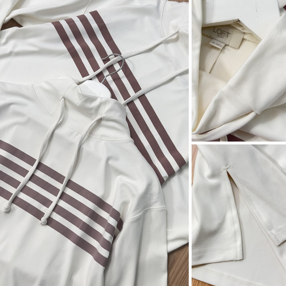 Atasan Wanita Kerah Tinggi Lengan Panjang (LOFT152 ACT MOCK TOP)