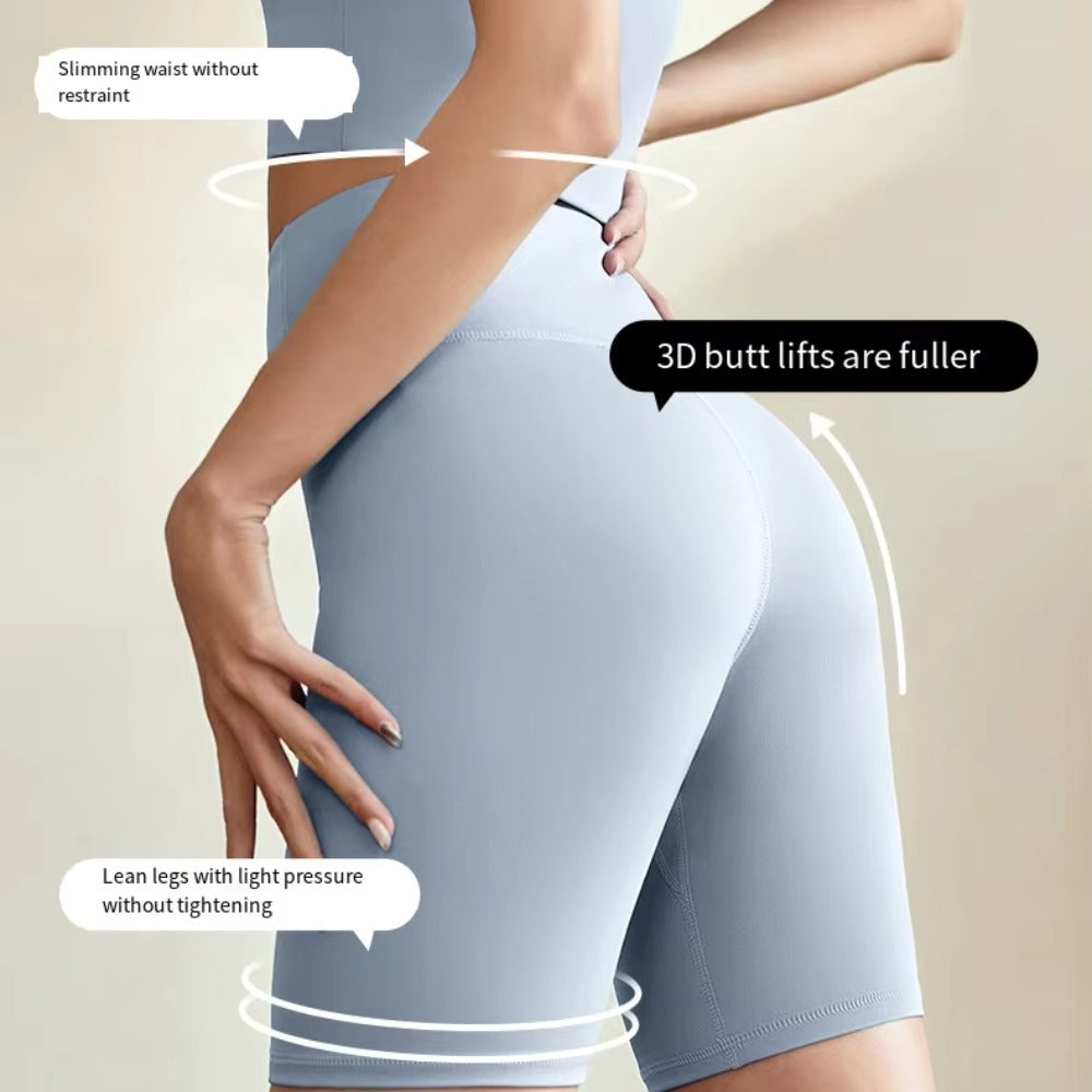 Celana Pendek Olahraga Wanita Stretch Highrise (KRN28 BIKE SHORT)