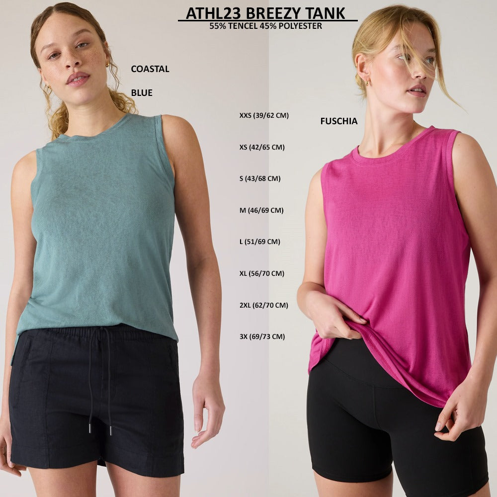 Atasan Tanktop Wanita Strecth (ATHL24 BREEZY TANK)