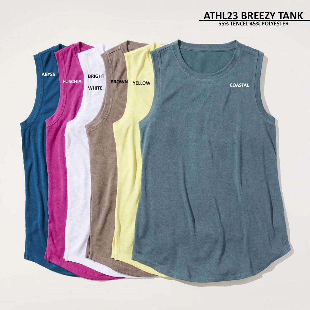 Atasan Tanktop Wanita Strecth (ATHL24 BREEZY TANK)