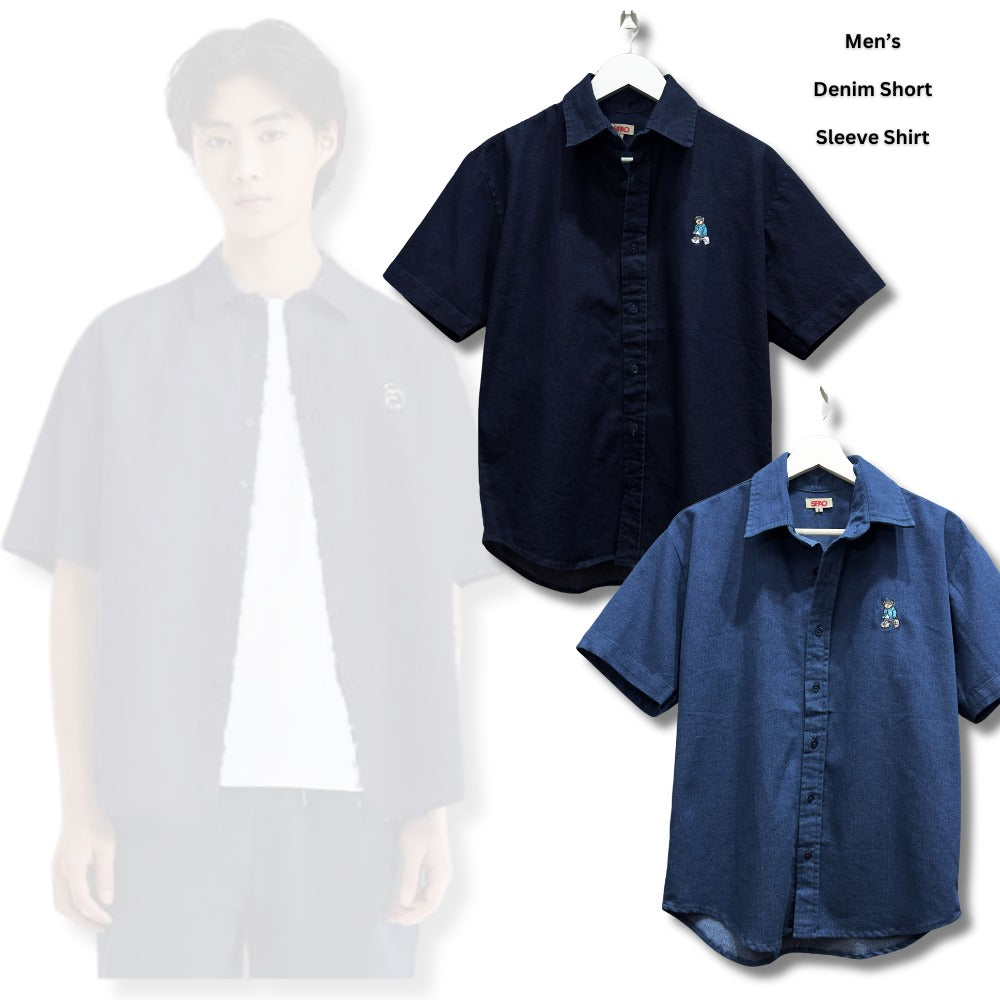 Atasan Kemeja Pria Lengan Pendek (SPO12 OVERFTI SHIRT)