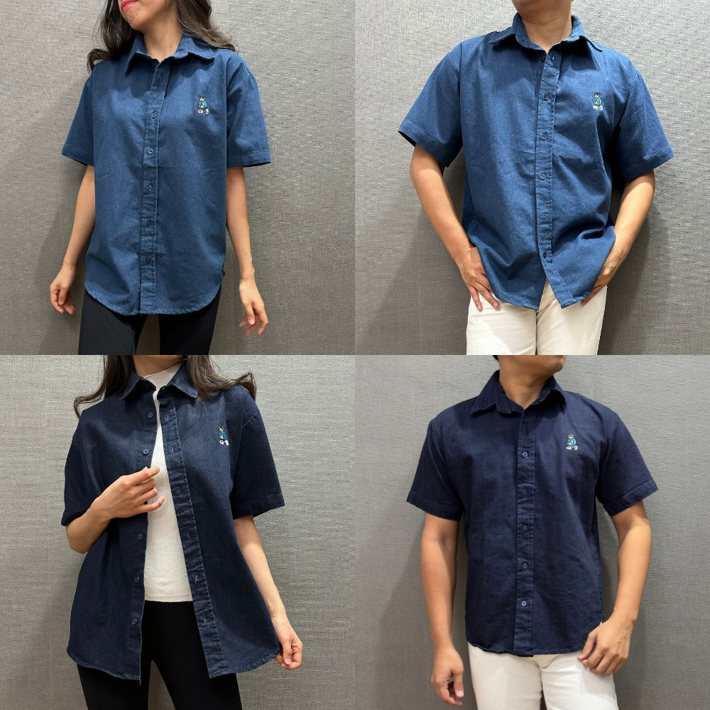Atasan Kemeja Pria Lengan Pendek (SPO12 OVERFTI SHIRT)