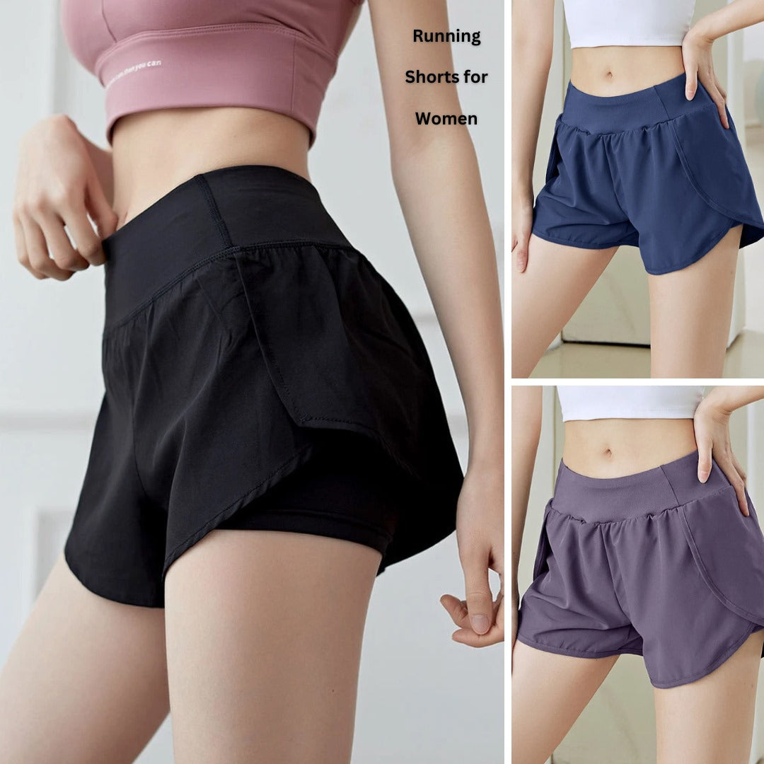 Celana Pendek Olahraga Wanita Highwaist (KRN29 TIGHT RUNSHORT)