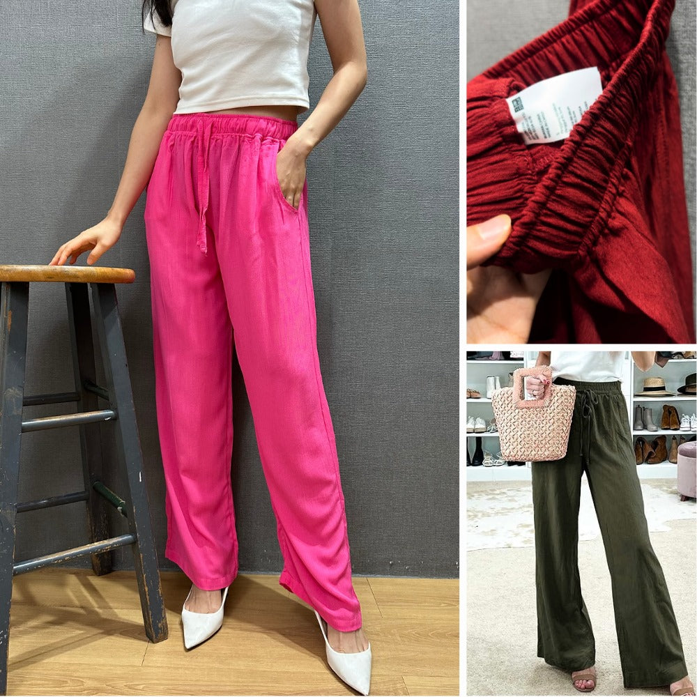 Celana Panjang Wanita Viscose (UNQ414 LONG CREPE PANTS)