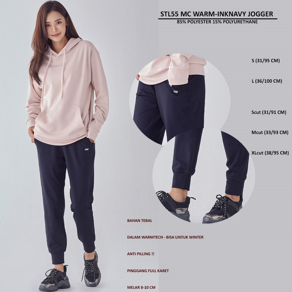 Celana Panjang Jogger Wanita (STL55 MC WARM JOGGER)